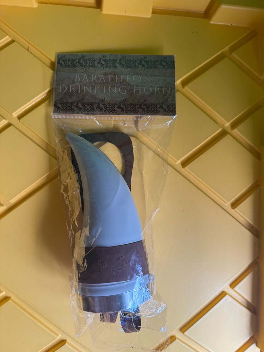 Culturefly Game of Thrones Baratheon Drinking Horn with Stand